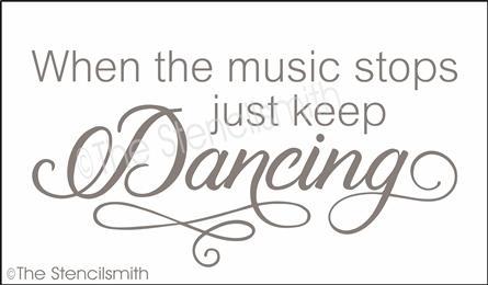 4809 - just keep dancing - The Stencilsmith