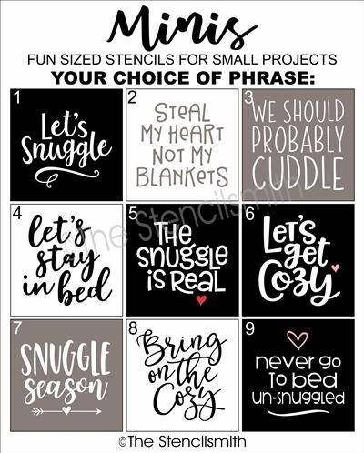 4821 - Cozy Minis - The Stencilsmith