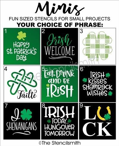 4839 - St. Patrick's Day Minis - The Stencilsmith