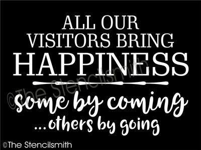 4841 - All Our Visitors Bring - The Stencilsmith