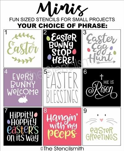 4843 - Easter Minis - The Stencilsmith