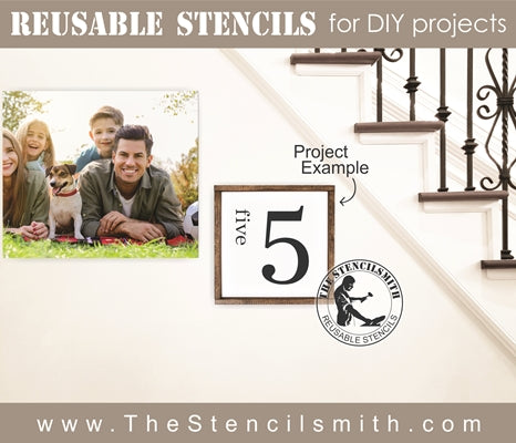 4853 - Numbers - The Stencilsmith