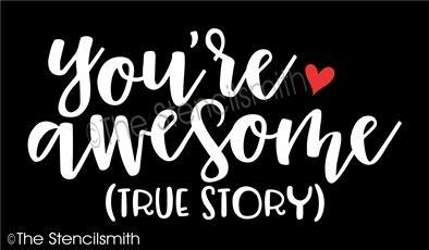 4896 - you're awesome - The Stencilsmith