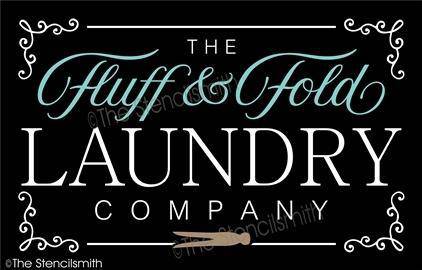 4921 - Fluff & Fold Laundry - The Stencilsmith