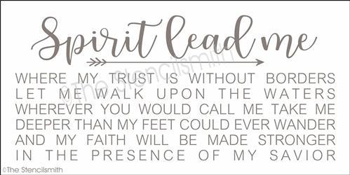 4924 - Spirit Lead Me - The Stencilsmith