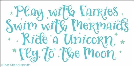 4944 - play with fairies - The Stencilsmith