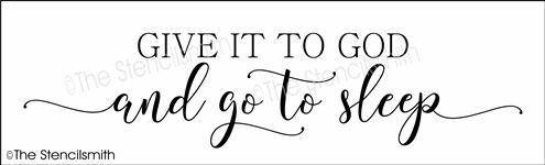 4954 - give it to God - The Stencilsmith