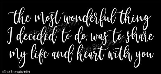 4960 - the most wonderful thing - The Stencilsmith