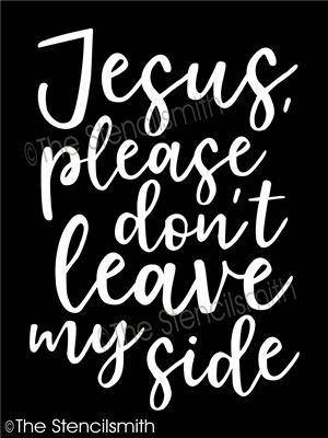 4968 - Jesus please don't leave - The Stencilsmith