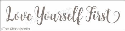 4969 - Love Yourself First - The Stencilsmith