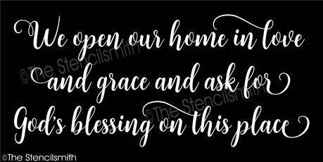 4972 - We open our home - The Stencilsmith
