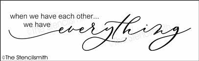 5029 - when we have each other - The Stencilsmith