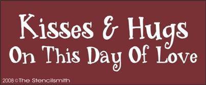 507 - Kisses and Hugs - The Stencilsmith