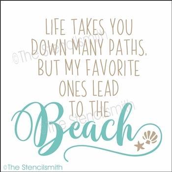 5092 - Life takes you down many - The Stencilsmith