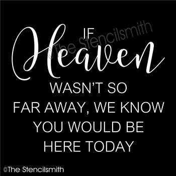 5106 - if Heaven wasn't so far away - The Stencilsmith