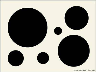 Circles Group Sheet - The Stencilsmith