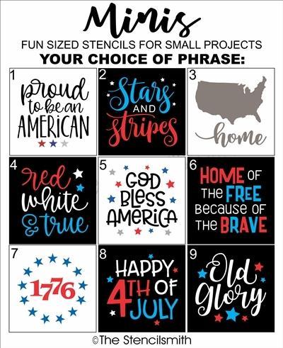 5120 - American Minis - The Stencilsmith