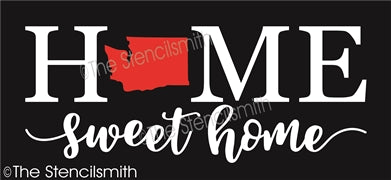 5122 - HOME (Washington) sweet home - The Stencilsmith