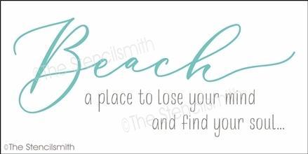 5145 - Beach a place to - The Stencilsmith
