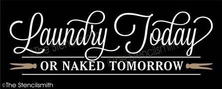 5170 - Laundry Today or - The Stencilsmith