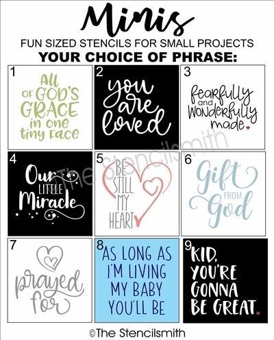 5181 - Nursery Minis - The Stencilsmith