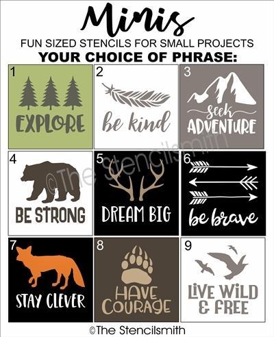 5186 - Woodland Adventure Minis - The Stencilsmith