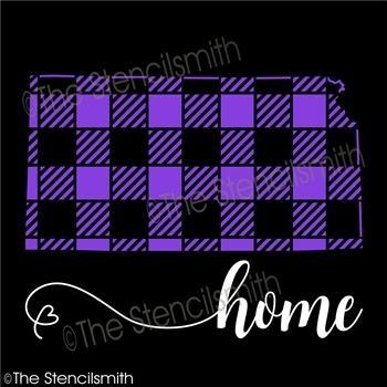 5224 - Kansas (plaid) - The Stencilsmith