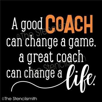 5226 - A good COACH - The Stencilsmith