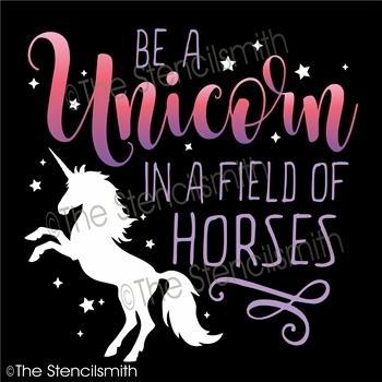 5231 - be a unicorn - The Stencilsmith