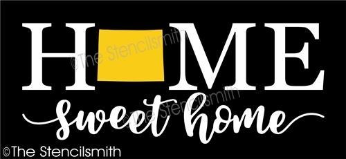 5238 - HOME (Wyoming) sweet home - The Stencilsmith