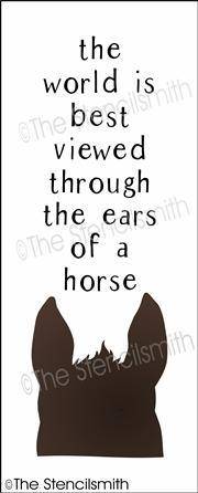 5253 - the world is best viewed - The Stencilsmith