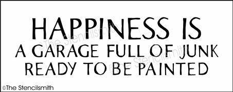 5255 - Happiness is a garage full - The Stencilsmith