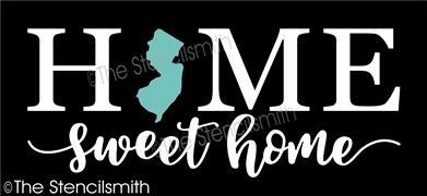 5281 - HOME (New Jersey) sweet home - The Stencilsmith