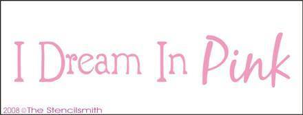 528 - I dream in PINK - The Stencilsmith