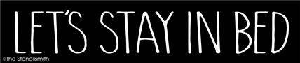5340 - let's stay in bed - The Stencilsmith
