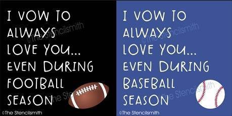 5378 - I vow to always love you - The Stencilsmith