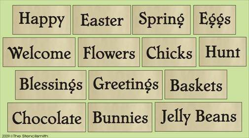 539 - Easter Lot - The Stencilsmith