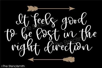 5424 - It feels good to be lost - The Stencilsmith