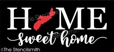 5440 - HOME (Nova Scotia) sweet home - The Stencilsmith
