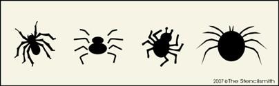 Spiders - pictures - The Stencilsmith