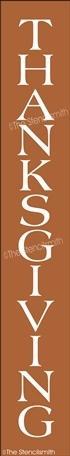 5523 - THANKSGIVING - The Stencilsmith