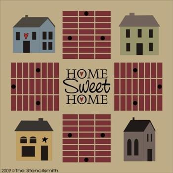 552 - Saltbox Parcheesi Game board - The Stencilsmith