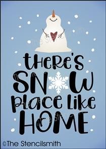 5548 - there's snow place - The Stencilsmith