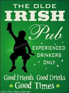 554 - The Olde Irish Pub - The Stencilsmith
