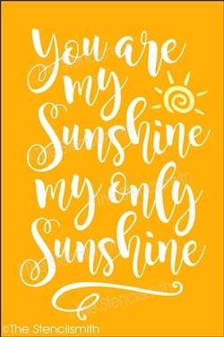 5559 - You are my sunshine - The Stencilsmith