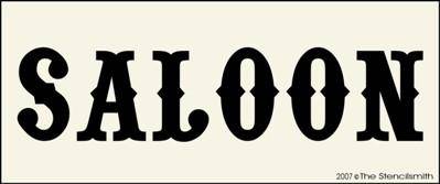 SALOON - The Stencilsmith