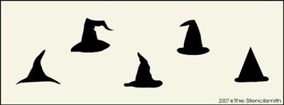 Witch Hats - pictures - The Stencilsmith