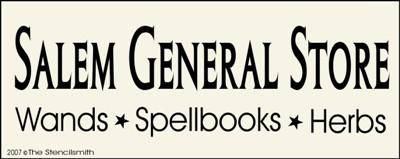 Salem General Store - The Stencilsmith