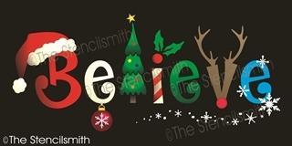 5614 - Believe - The Stencilsmith