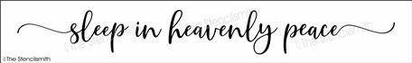 5655 - sleep in heavenly peace - The Stencilsmith